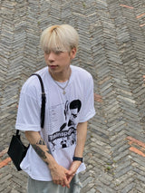 トレインナ染め半袖Tシャツ 2C
