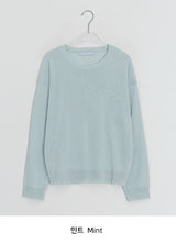 Muden Basic Color Round Neck Knit