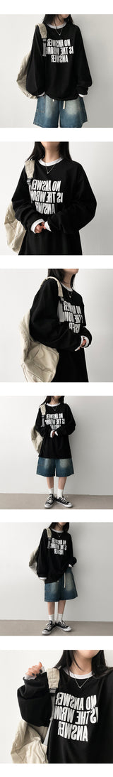 バズカラードロングスリーブTシャツ