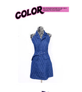 julia holder denim dress