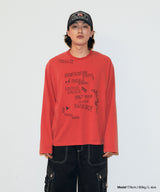 ウォッシュド 10YEARS ロングスリーブTシャツ