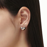 Half ハートピアス