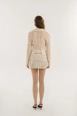 Jam balloon skirt - beige