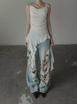 Bark Heavy Distressed Denim