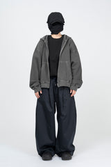 ジバニーダートスナップワイドバルーンパンツ