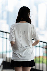 コラボレーション Meow Tシャツ | miumiu × 60% - WHITE