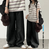 Rita Non-Fade Raw Paper Wide Pants[Short, Basic, Long Choice*]