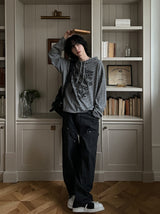 Anthony rivet denim pants