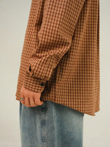 SN Check Pattern Overfit Shirts