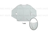 SHEER BUTTON HENLEY TOP