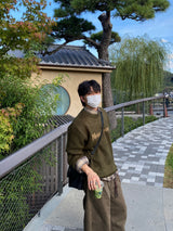 Sand Vintage Check Shirt 6C