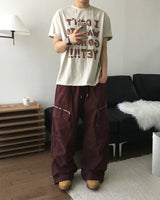 ゴーホームプリンテッドTシャツ