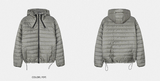 Tech Multi-Zipper Hooded Lightweight Padding