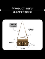 “CAMBRIDGE” Shoulder Crossbody Bag