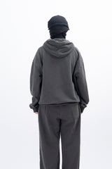 Argen Shine Embroidered ピグメントフーディー