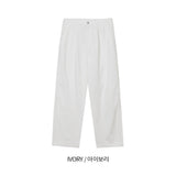 LMN エッセンシャルワンタックバンディングクールワイドパンツ (2カラー)