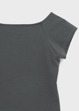 [MADE] Beyrn Two-Way Cap Sleeve Short Sleeve Tee
