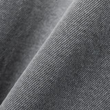 Cement Curved Denim Pants