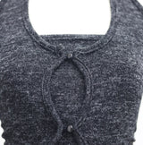 Raqueen Halter Team Knit T-Shirt