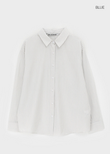 [MADE] Sedibe Loose Fit Striped Shirt