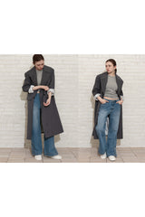 MAXIMAL DOUBLE COAT_GRAY