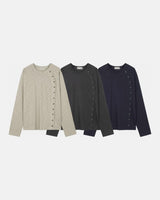 (UNISEX)フル ボタン ロングスリーブ