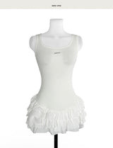 [♡MADE♡] atelier signature low frilly ops
