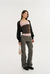 Crumble button top