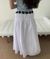 Flower strap layered belt(2color)