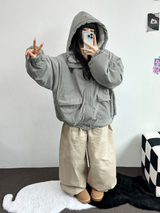 COTTON WIDE BALLOON LONG PANTS 💜🖤💛3COLOR