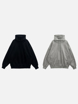 ダブルタートルネックオーバースウェットシャツ2C