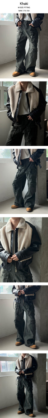 [Unisex] ピグメント4ポケットカーゴパンツ