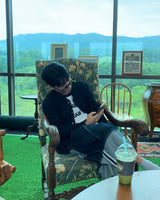 コーデュロイカラーシャツカーディガン