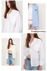 サマーオーバーフィットシャツ (WHITE)
