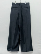 Mock wide slacks