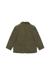 Row classic jacket_khaki beige