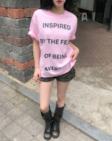 Fear Lettering Short Sleeve