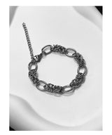 Twisted Knot Chain Bracelet