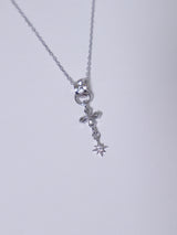 mini ring starlight necklace