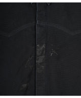 Western Glittered Work Shirts [ BLACK ]