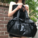 big leather shoulder cross bag