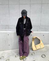 [ORIGINAL] Cran Straight Cotton Washed Pants