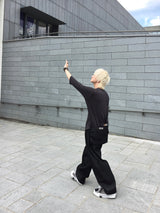 Luca Non-Fade Denim Slacks 2C