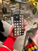 WHITE STARRR Mirror Bumper Case / TREEFORFIVE345