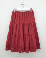 Root frill tiered skirt (3color)
