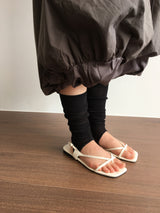 Loop Midi Knee Socks (4color)