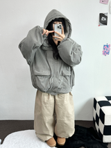 COTTON WIDE BALLOON LONG PANTS 💜🖤💛3COLOR