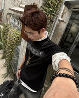 KMC “GIVE AWAY” シャドーボクシーフィットTシャツ