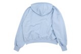 Skyblue button hoodie
