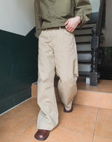 Nero Panel Cotton Wide Pants